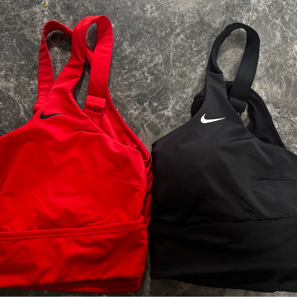 Nike Red Sportswear with Silver Logo